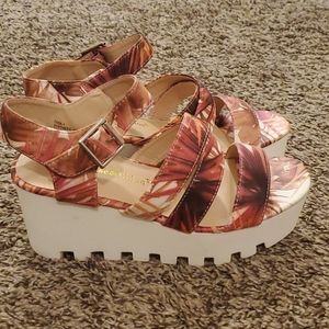 New Chunky Tropical sandals